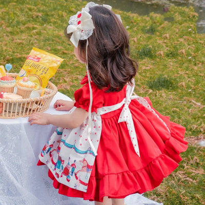 Vestido Vintage Princesa Lolita para Niñas - Image 8