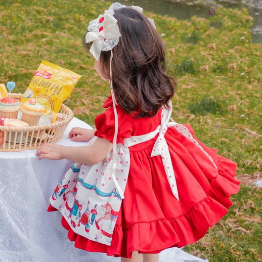 Vestido Vintage Princesa Lolita para Niñas - Image 8
