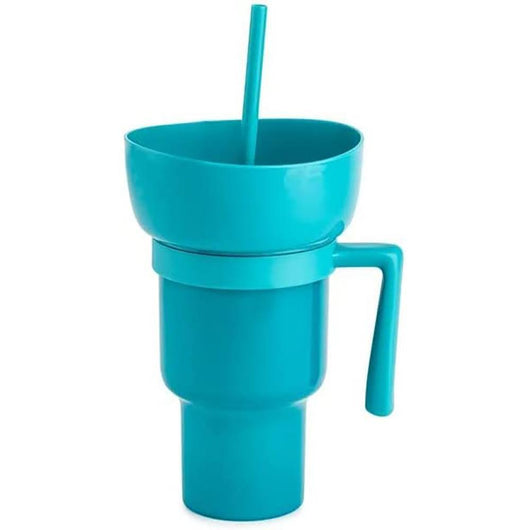 Vaso con Popote y Asa para Snacks - Gadget de Cocina Multifuncional - Image 16