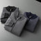 Cardigan Masculino de Gola Alta com Zíper em Cashmere