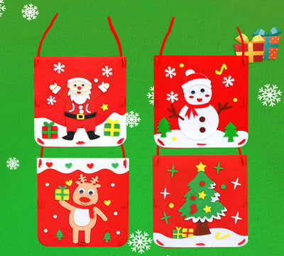 Kit Creativo para Bolsas de Regalo Navideñas Hechas a Mano - Image 14