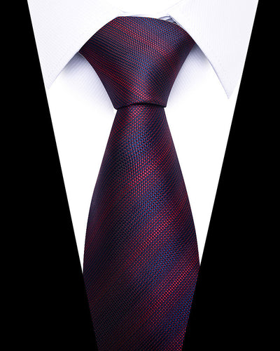 Corbata Ejecutiva a Rayas 8cm - Elegancia Profesional - Image 49
