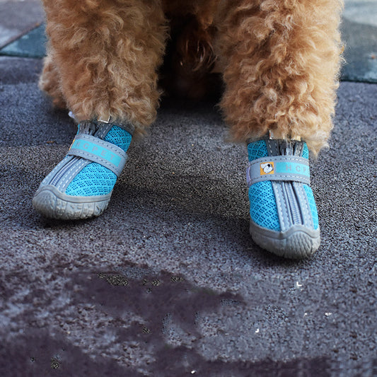 Zapatos Protectores para Mascotas Pequeñas - Bichón, Pomerania y Corgi