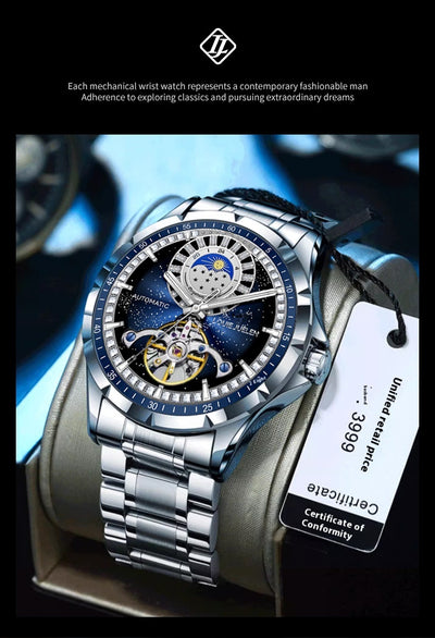 Reloj Automático Resistente al Agua para Negocios y Ocio - Image 12