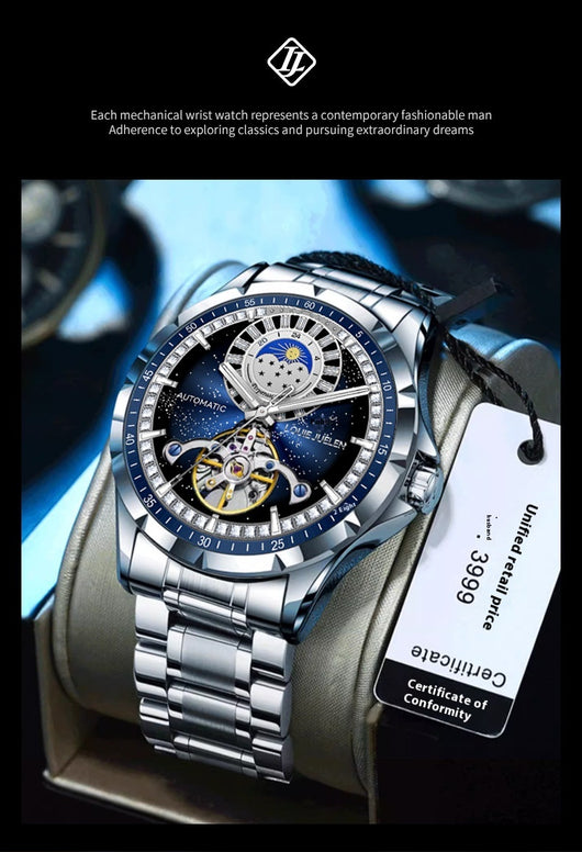 Reloj Automático Resistente al Agua para Negocios y Ocio - Image 12