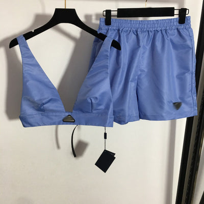 Shorts Deportivos con Cintura Elástica y Detalles de Etiqueta Triangular - Image 8