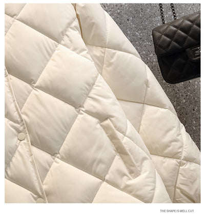Chaqueta Corta Acolchada para Mujer Estilo Coreano Ligera - Image 20