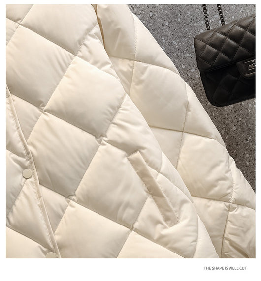 Chaqueta Corta Acolchada para Mujer Estilo Coreano Ligera - Image 20