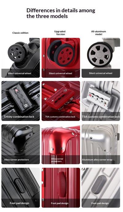 Maleta de Viaje Resistente a Caídas en Aleación Aluminio-Magnesio - Image 20