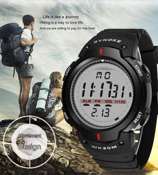 Reloj Deportivo Inteligente Pantalla Grande Resistente al Agua para Montaña y Aventura - Image 9