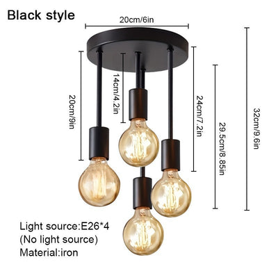 Lámpara de Techo Moderna Tres Puntos de Luz - Image 6