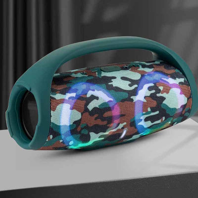 Parlante Portátil War Drum con Bluetooth, Luces RGB y Resistencia al Agua - Image 5