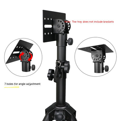 Bandeja de Soporte Universal para Proyector y Laptop, Placa Metálica para Trípode - Image 3