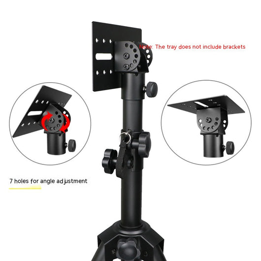 Bandeja de Soporte Universal para Proyector y Laptop, Placa Metálica para Trípode - Image 3