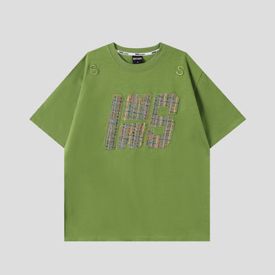 Playera Bordada de Algodón Tejido - Manga Corta Suelta y Cómoda - Image 6