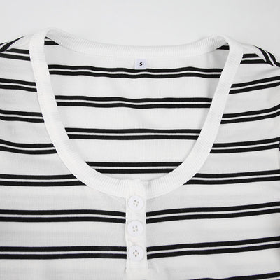 Blusa Coreana Elegante Ajustada para Chicas Modernas - Image 8