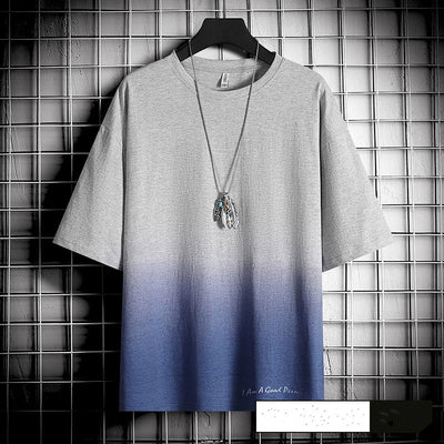 Camiseta Suelta Estilo Hong Kong para Hombre - Image 21