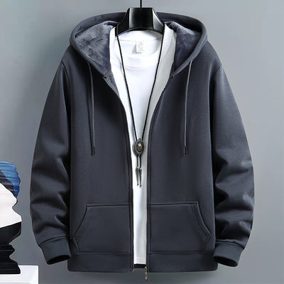 Cardigan Hoodie Holgado para Hombre - Perfecto para Otoño e Invierno - Image 8