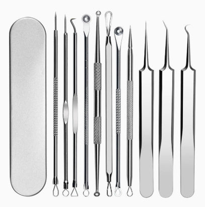 Set de Agujas de Acero Inoxidable para Eliminar Puntos Negros y Acné - Image 7