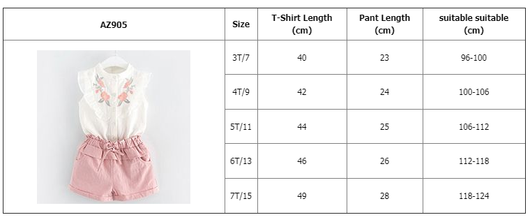 Conjunto Infantil de Niña: Playera y Pantalón Cómodo - Image 3