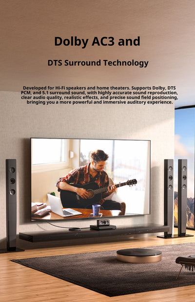 Cable de Audio Óptico Digital con Codo de 90° para TV y Barra de Sonido - Image 8