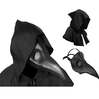 Máscara de Pico Médico de Peste Negro para Disfraz de Halloween - Image 2