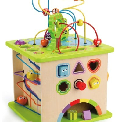 Caja de Tesoro Educativa con Cuentas para Enhebrar - Juego Granja Feliz - Image 2