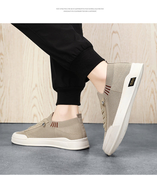 Zapatillas Casual de Lona Estilo Coreano para Hombre - Image 14