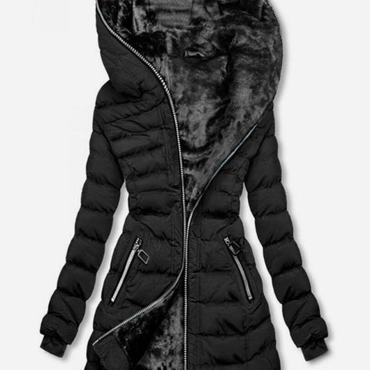 Chaqueta de Algodón Cálida con Capucha y Mangas Largas - Image 21
