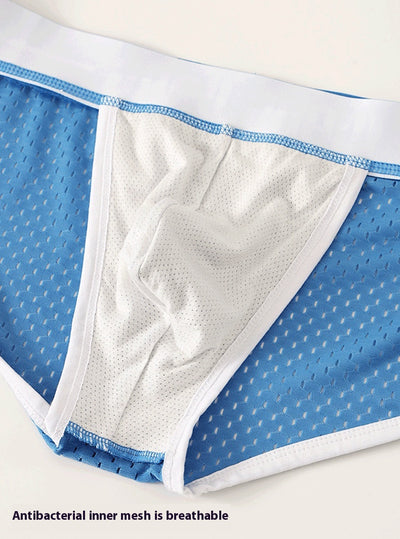 Calzoncillos Triangle Transpirables de Seda Helada para Hombre - Image 25