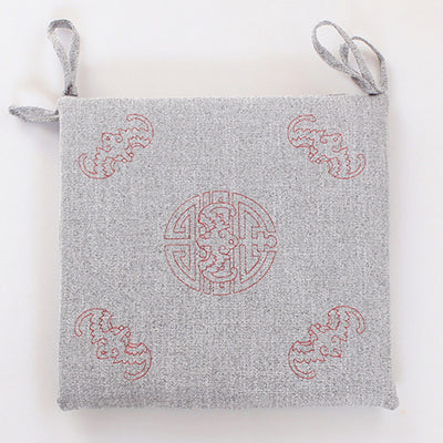 Silla de Comedor Four Seasons con Cojín Antideslizante y Correas de Lino - Image 11
