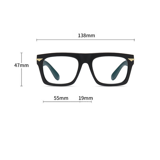 Gafas Retro Cuadradas de Moda Clásica - Image 13