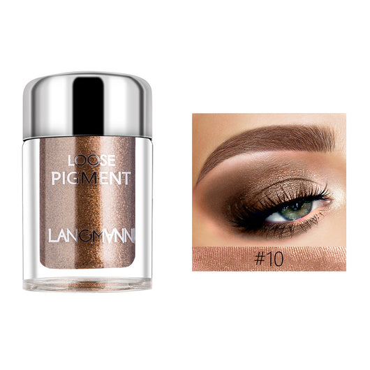 Sombra de Ojos Perlada Diamante con Brillo Polarizado Efecto Sirena - Image 10
