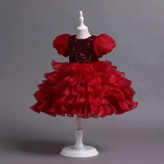 Vestido Tutú Princesa para Fiesta de Cumpleaños Infantil - Image 17