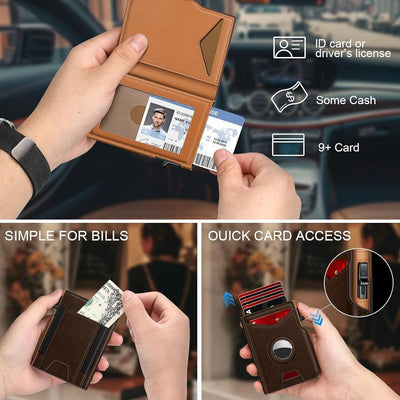 Cartera Metálica para Hombre con Protección RFID Antimemoria - Image 5