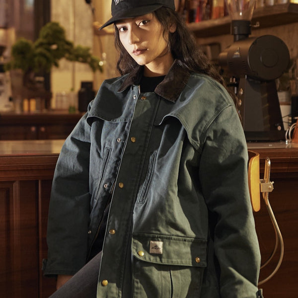 Chaqueta de Trabajo Estilo Americano en Algodón