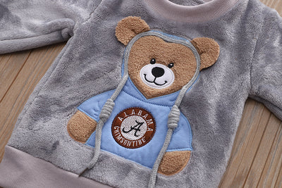Pijama Infantil Térmico con Diseño Cartoon - Conjunto Abrigo Invierno - Image 18