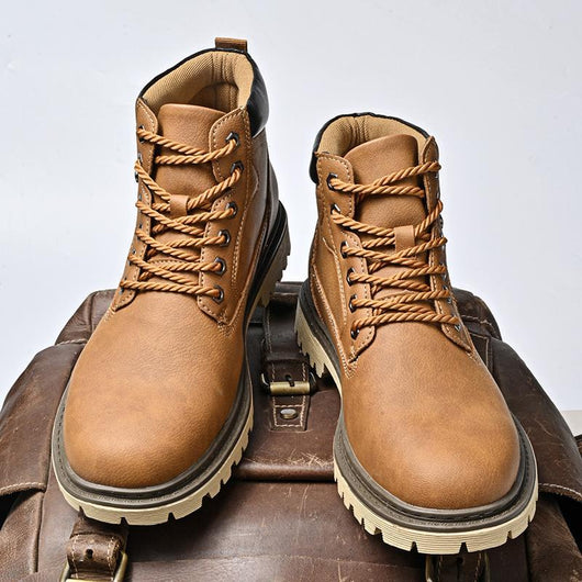 Botas Casuales Martin de Cuero Genuino para Hombre - Caña Media - Image 4