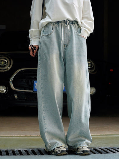 Pantalones Casuales Sueltos Azul Claro para Mujer - Corte Relajado y Cómodo - Image 7