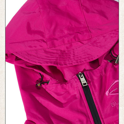 Chaqueta Deportiva Impermeable y Cortavientos con Capucha para Hombre - Image 10