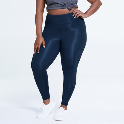 Leggins Deportivos Levantacaderas Cintura Alta Talla Grande Mujer - Image 5