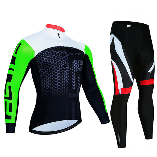 Conjunto de Ciclismo Profesional con Tirantes - Jersey y Pantalones Transpirables - Image 11