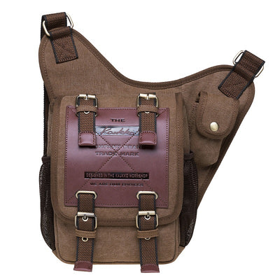 Bolsa Mensajero Canvas Retro para Hombre - Image 11