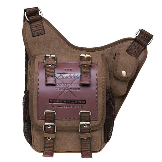 Bolsa Mensajero Canvas Retro para Hombre - Image 11