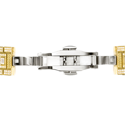 Reloj Inteligente para Hombre Arcoíris Degradado con Diamantes Resistente al Agua - Image 12