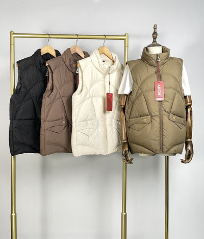 Chaqueta Suelta de Plumón de Pato Blanco Estilo Coreano - Image 8