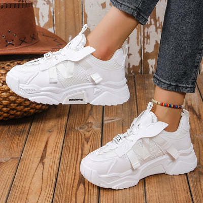 Zapatillas Deportivas Plataforma Mesh para Mujer - Comodidad Transpirable - Image 3