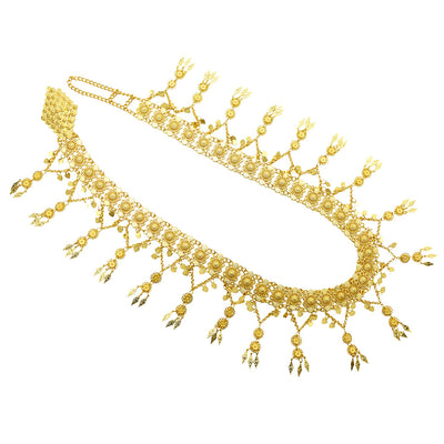 Cadena de Cintura con Dije de Flor Brillante - Image 8