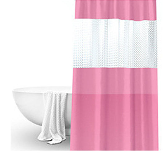 Cortina de Baño Translúcida Impermeable Antimoho para Ducha - Image 8