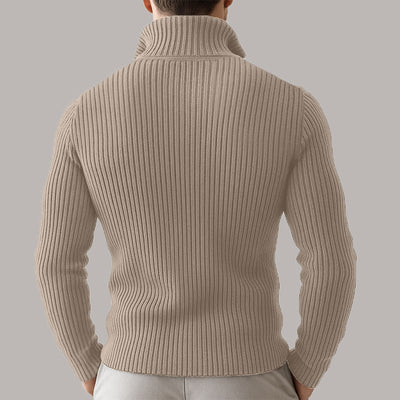 Cardigan Cuello Alto con Cierre de Cremallera para Hombre - Image 12